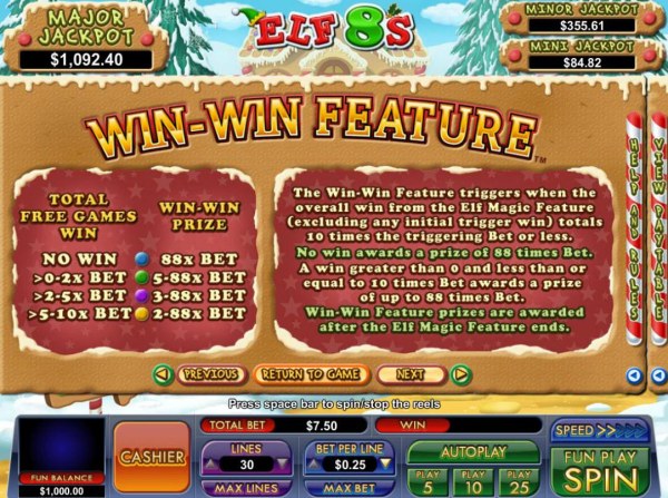 Elf 8's by Casino Codes