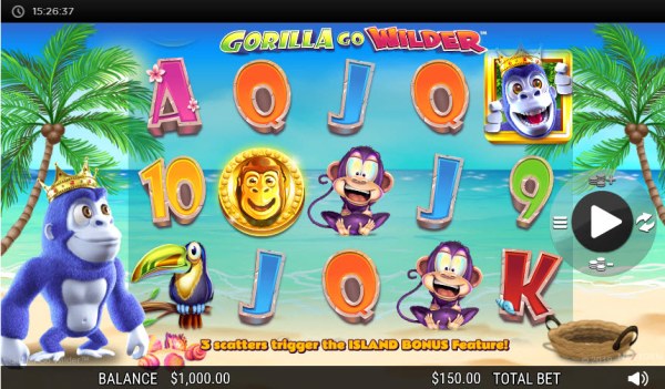 Casino Codes image of Gorilla Go Wilder