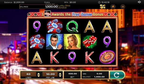 Casino Codes image of Lucky Strip