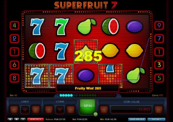 Super Fruit 7 screenshot