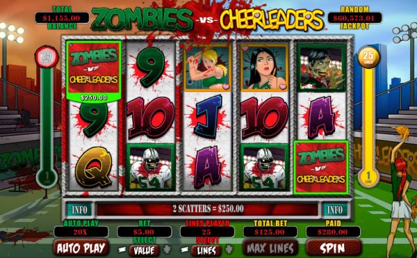 Zombies vs Cheerleaders screenshot