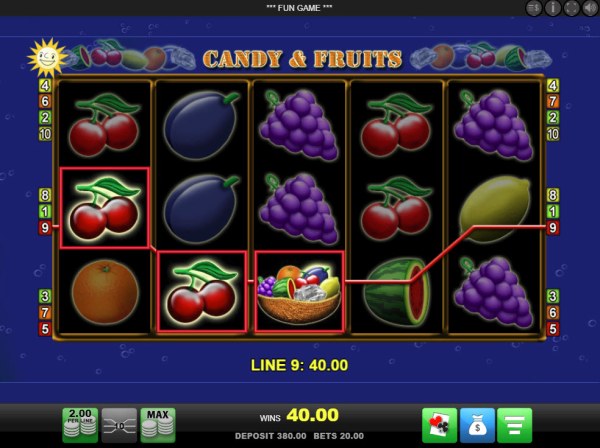 Candy & Fruits screenshot