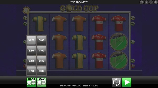 Casino Codes image of Gold Cup