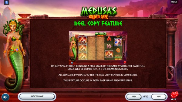 Medusa's Golden Gaze by Casino Codes