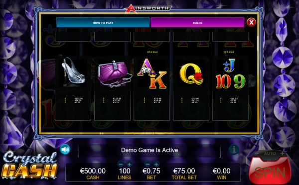 Casino Codes image of Crystal Cash