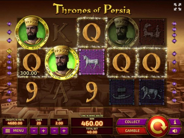Images of Thrones of Persia