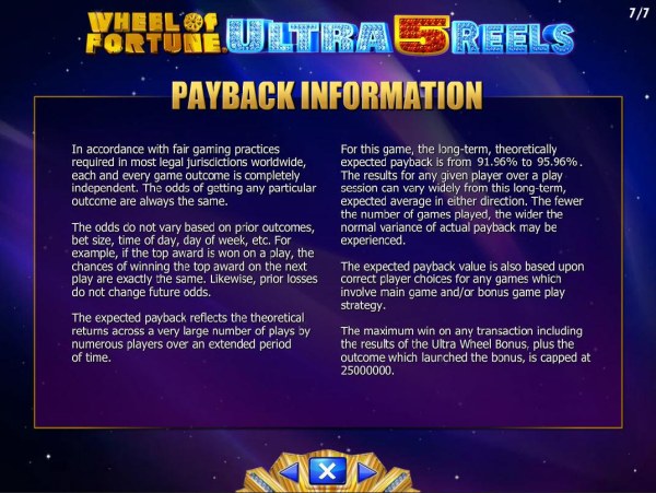 Wheel of Fortune Ultra 5 Reels by Casino Codes