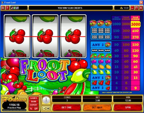 Casino Codes image of Froot Loot
