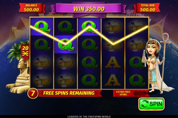 Images of Leaders of the Free Spins World