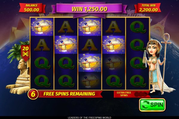 Casino Codes image of Leaders of the Free Spins World