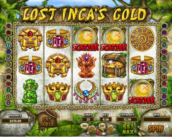 Lost Inca's Gold by Casino Codes