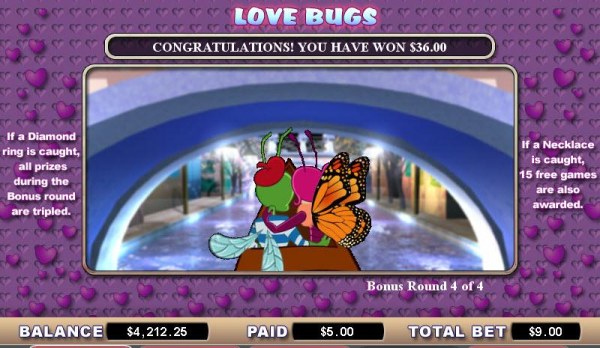 Love Bugs by Casino Codes