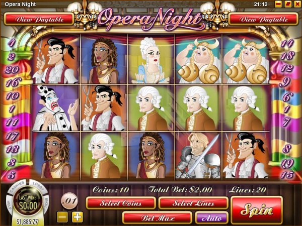 Casino Codes image of Opera Night