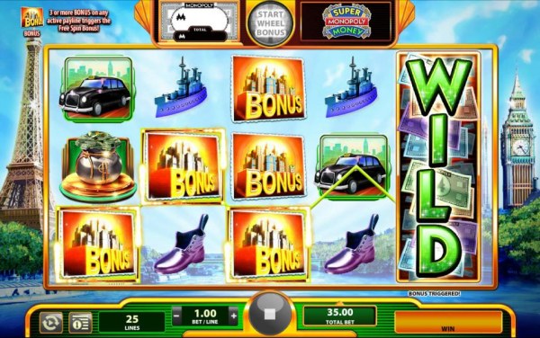 Casino Codes - Bonus Feature triggered