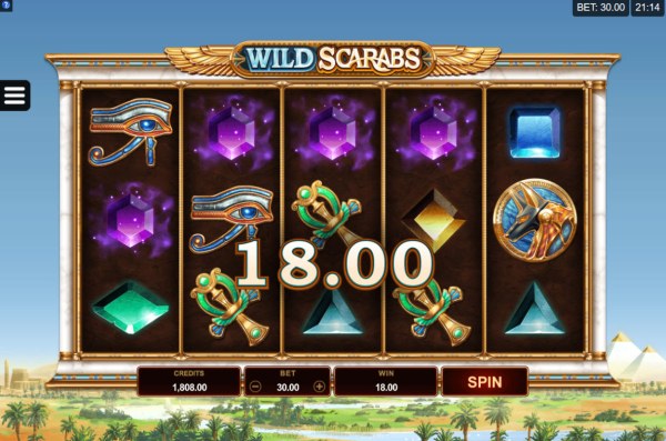 Wild Scarabs by Casino Codes