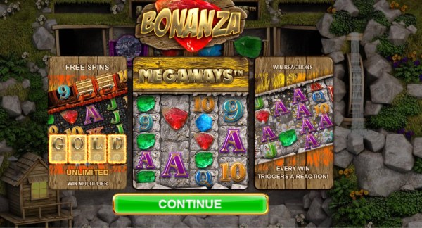Bonanza Megaways screenshot