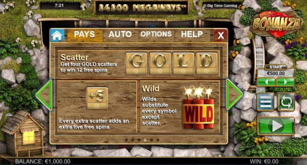 Casino Codes - Scatter - Get four GOLD scatters to win 12 free spins. +5 Every extra scatter adds an extra five free spins. Wild substitutesevery symbol except scatter.