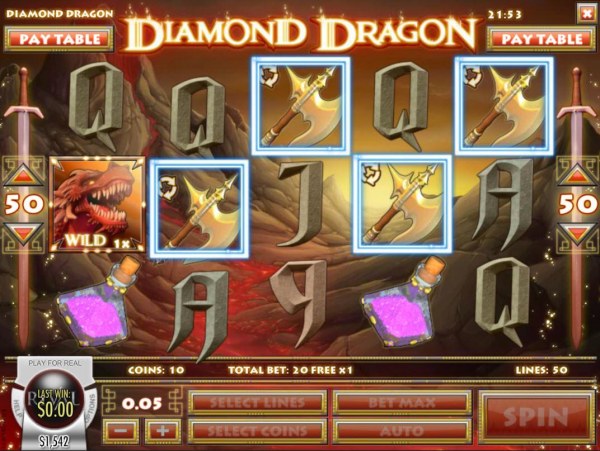 Diamond Dragon screenshot