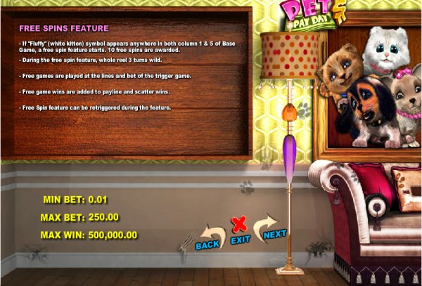 Pets Pay Day by Casino Codes