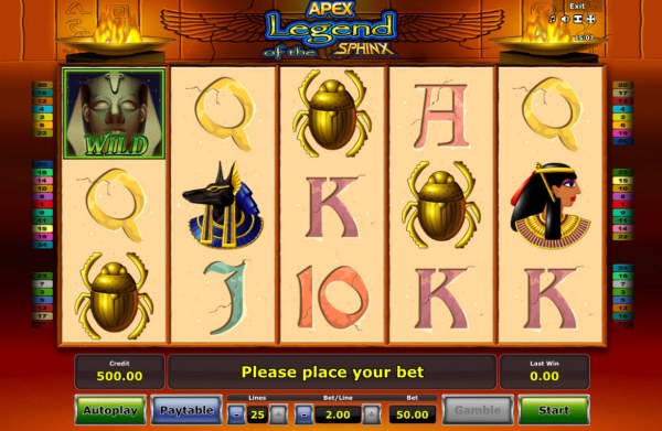 Casino Codes image of Apex Legend of the Sphinx