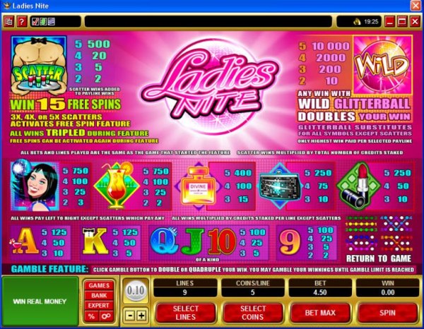 Casino Codes image of Ladies Nite