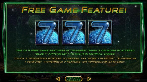 Casino Codes image of Nova 7's