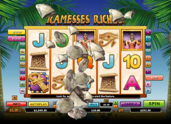 Casino Codes image of Ramesses Riches