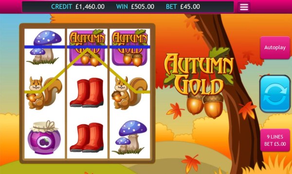 Autumn Gold by Casino Codes