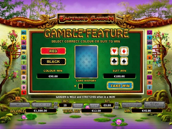 gamble feature game board - Casino Codes