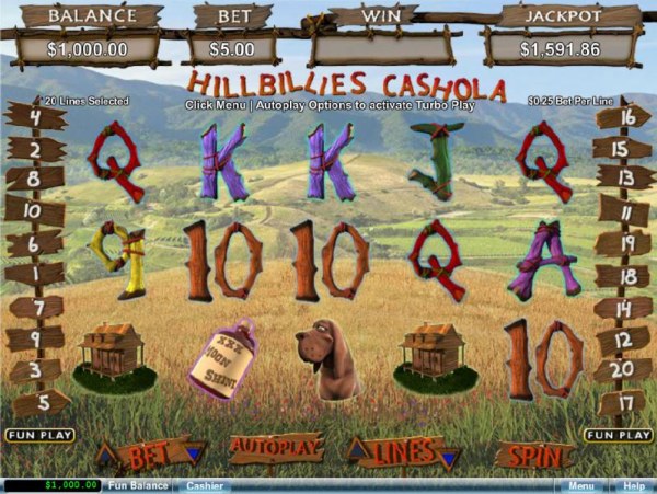 Hillbillies Cashola screenshot