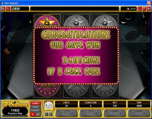 Casino Codes image of Star Appeal