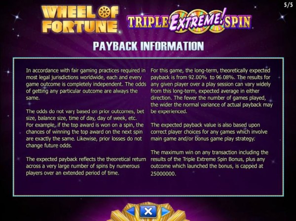 Wheel of Fortune Triple Extreme Spin by Casino Codes