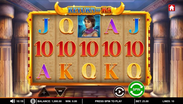 Casino Codes image of Return of Ra