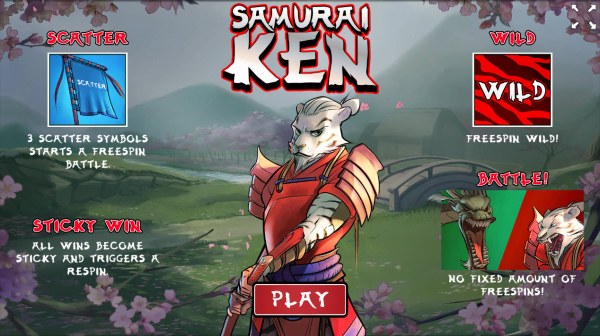 Samurai Ken by Casino Codes
