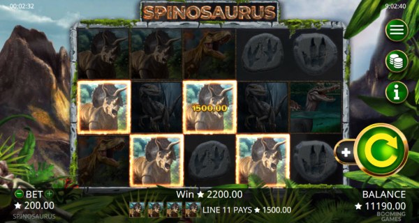 Casino Codes image of Spinosaurus