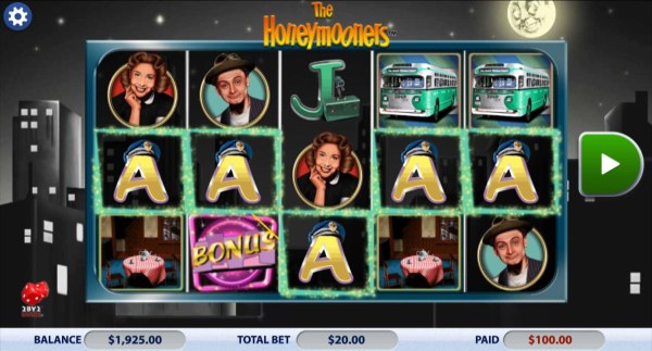 The Honeymooners by Casino Codes