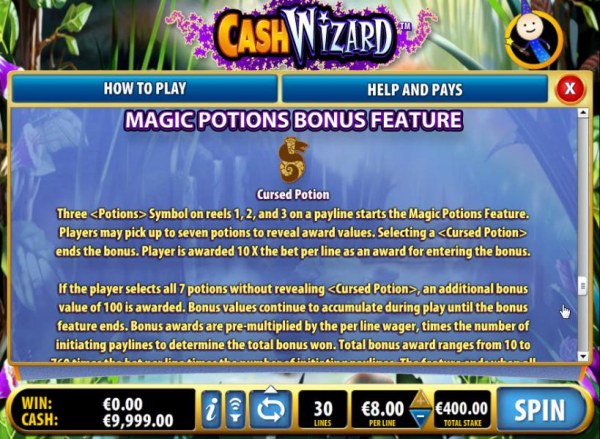 Cash Wizard by Casino Codes