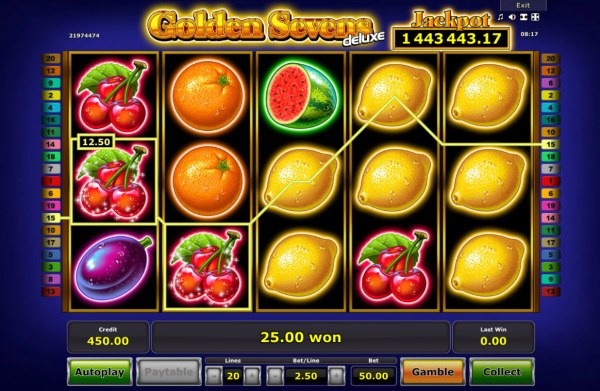 Casino Codes image of Golden Sevens Deluxe