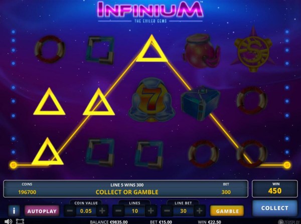Casino Codes image of Infinium The Exiled Gems