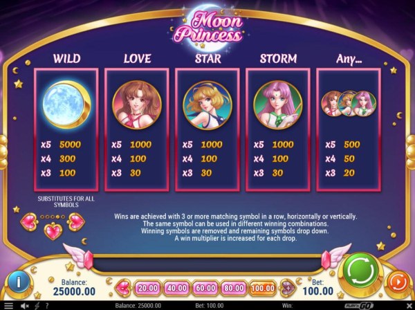 Moon Princess screenshot