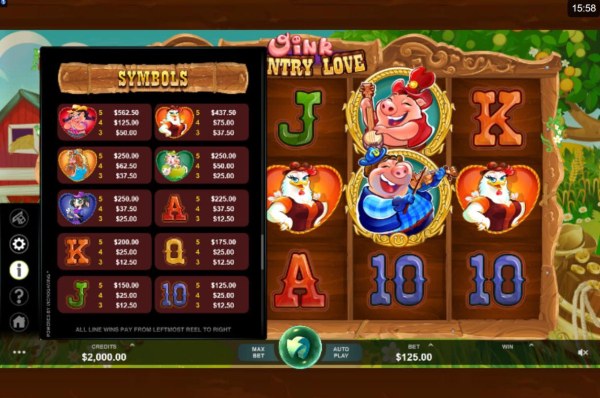 Casino Codes image of Oink Country Love