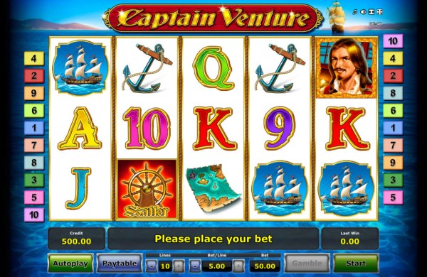 Casino Codes image of Captain Venture