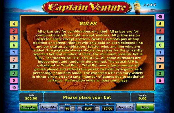 Captain Venture screenshot