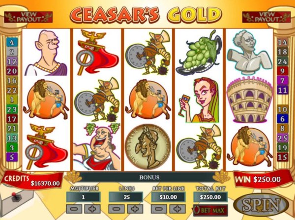 Ceasar's Gold by Casino Codes