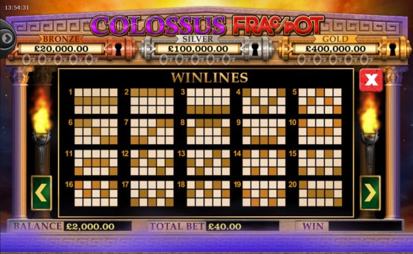 Casino Codes image of Colossus Fracpot