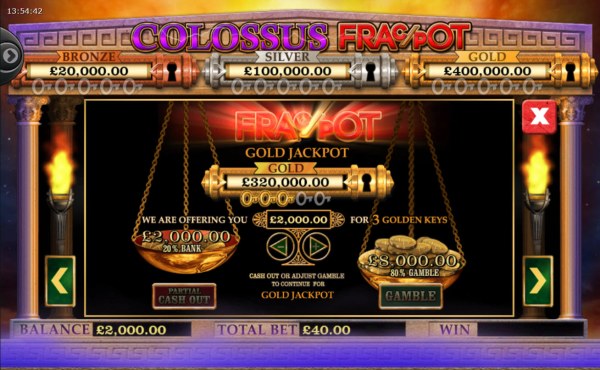 Colossus Fracpot by Casino Codes