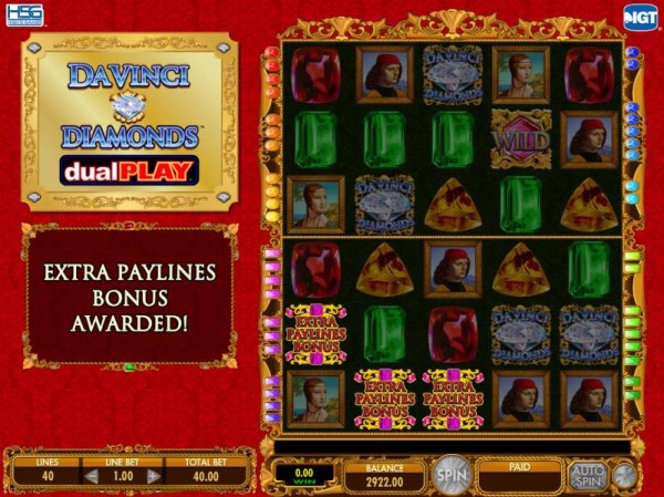 Da Vinci Diamonds Dual Play screenshot