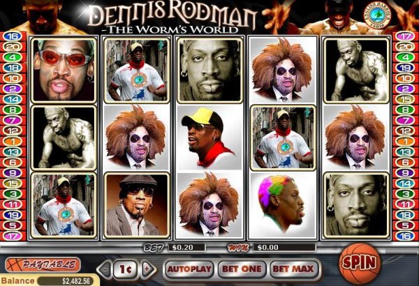 Casino Codes image of Dennis Rodman