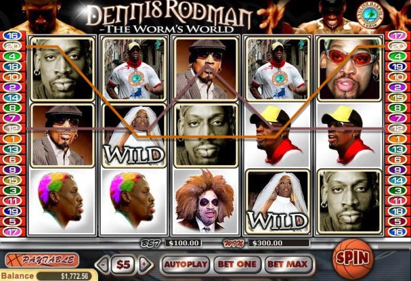 Dennis Rodman by Casino Codes