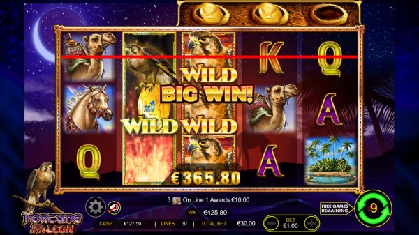 Fortune Falcon Wild Respins by Casino Codes